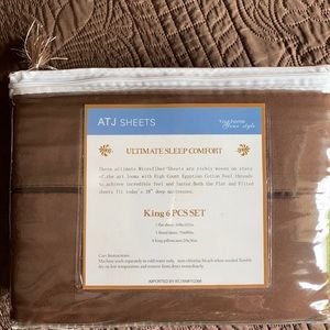 Chocolate Brown King Sheets